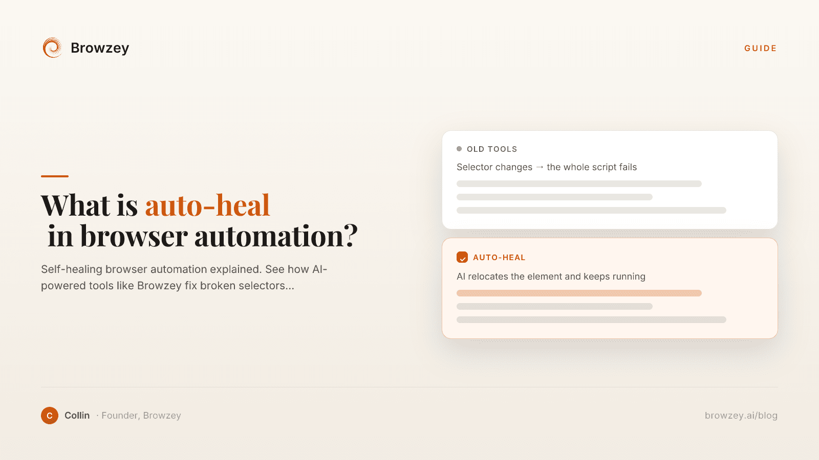 What Is Auto-Heal in Browser Automation and Why It Matters in 2026